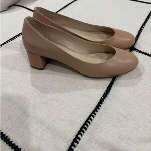 Cole Haan Women's Tan Block Heel Shoes